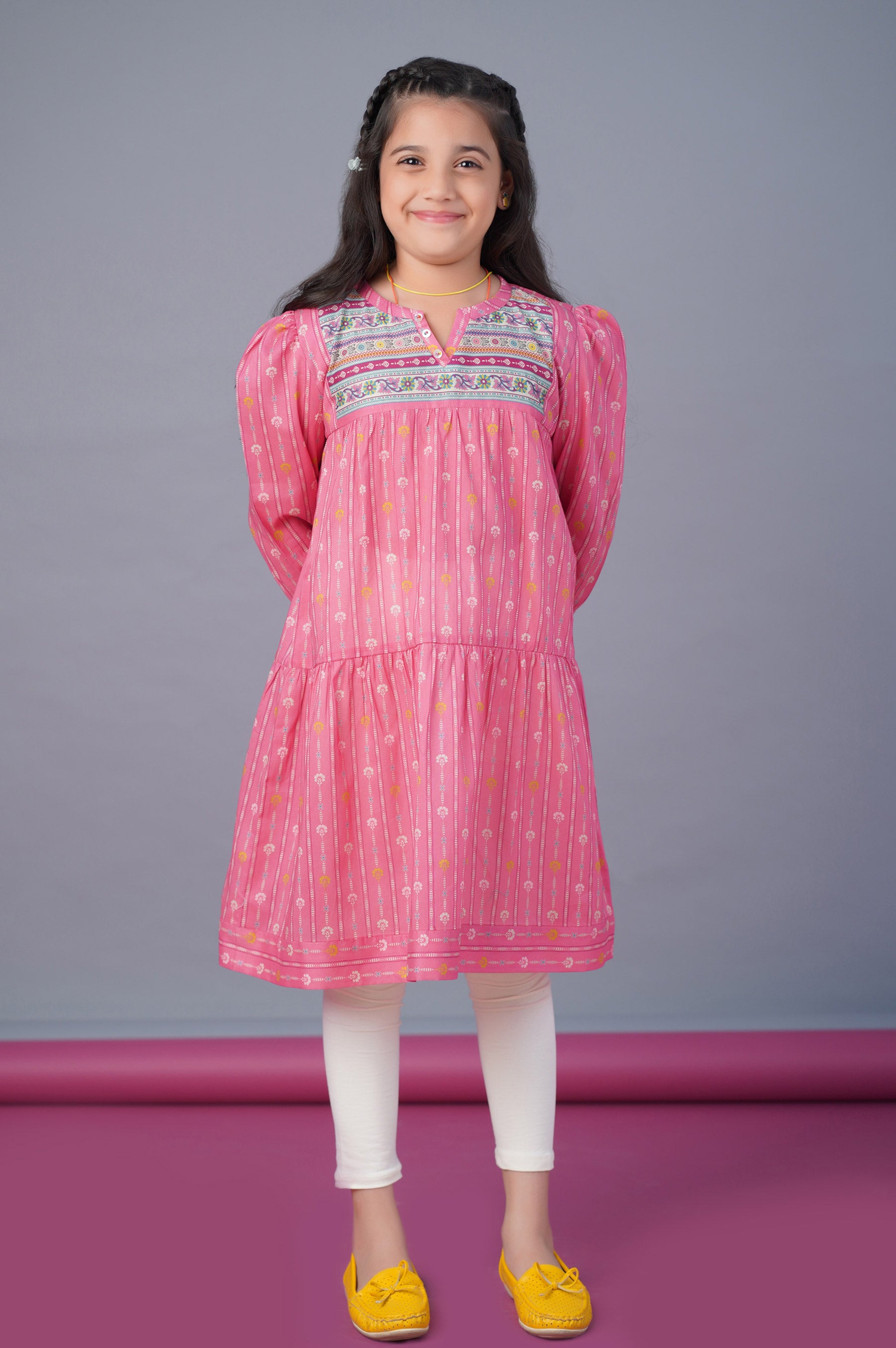 Baby Girl Designer Heavy Premium Cotton With Digital Print And Handwork  Kurti Set at Rs 425 | Ladies Suits in Surat | ID: 23067772148